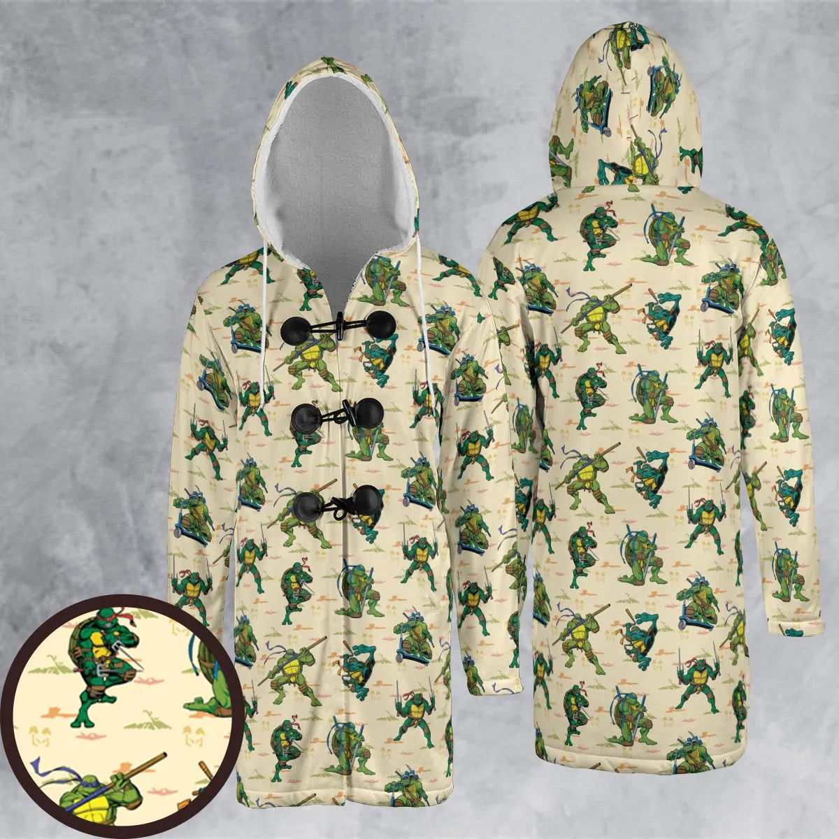 Hooded Cloak Coat - PUBYARDJ