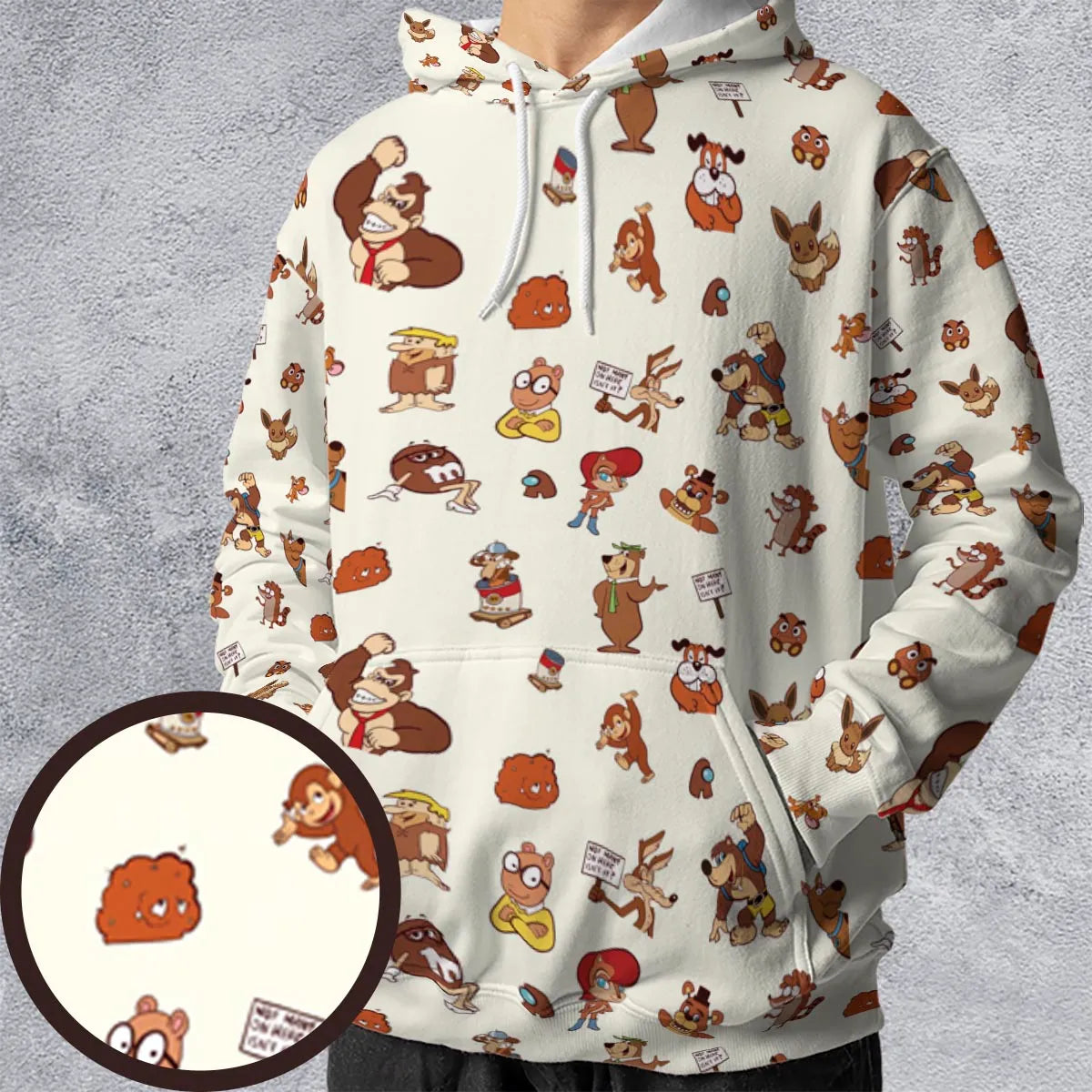All-over Print Hoodie - QQLJ7HLG