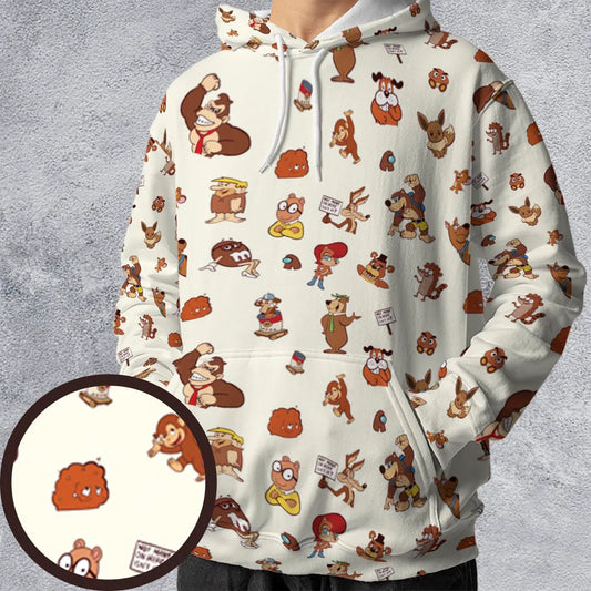 All-over Print Hoodie - QQLJ7HLG