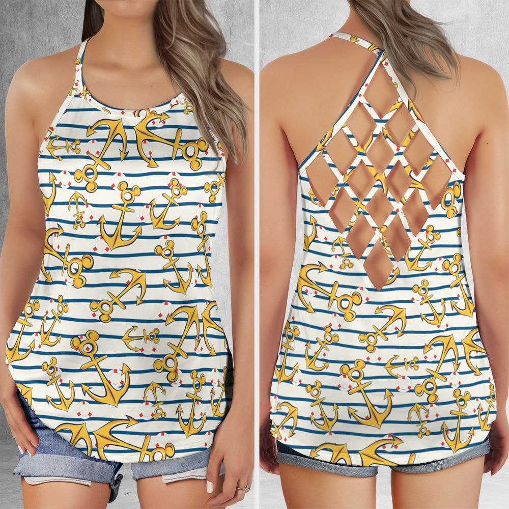 Criss Cross Tank Top - R92YV676 -  - 1