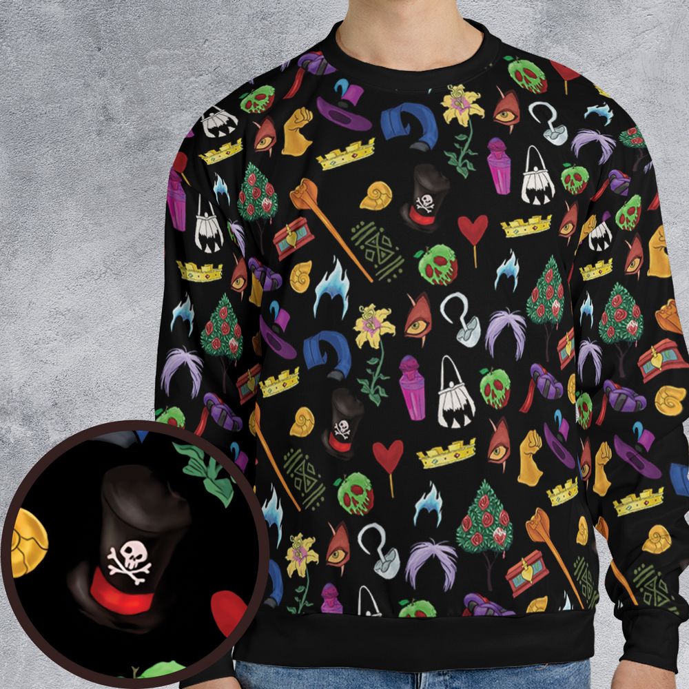 All-over Print Sweatshirt - S2GSX31J -  - 1