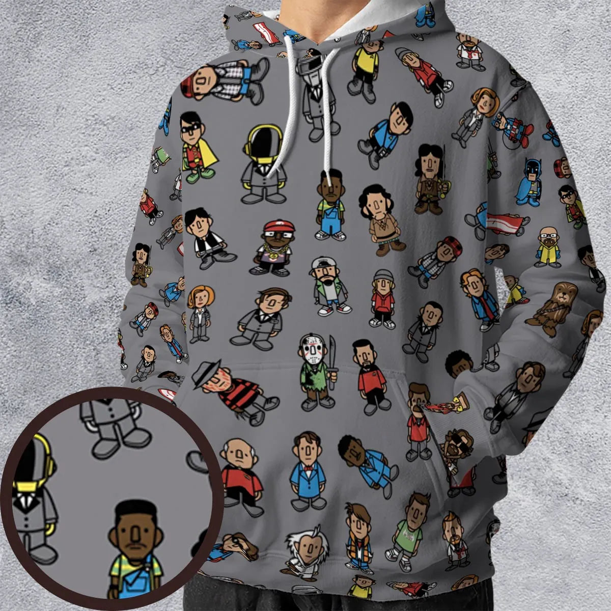 All-over Print Hoodie - 868PAVVU