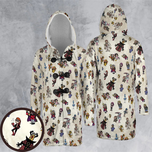 Hooded Cloak Coat - FNAMW1U9