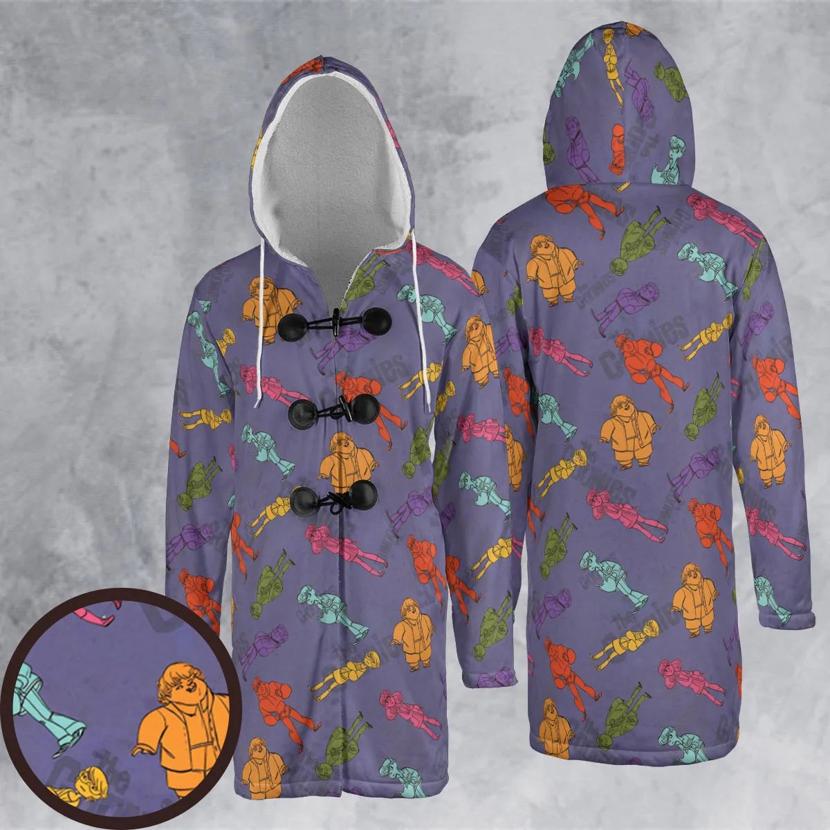 Hooded Cloak Coat - 1D7DMCLH