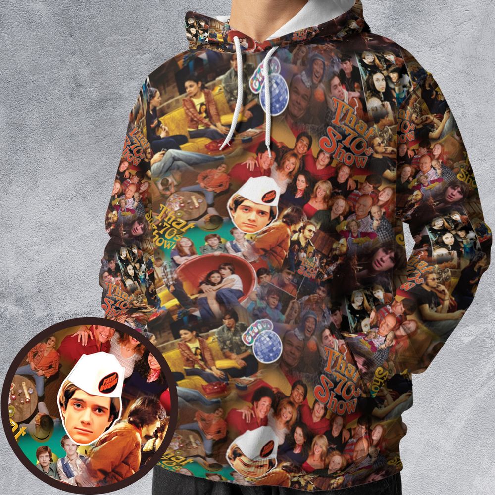 All-over Print Hoodie - GSZRA2AZ -  - 1