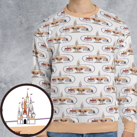 All-over Print Sweatshirt - S6URJLAW -  - 1