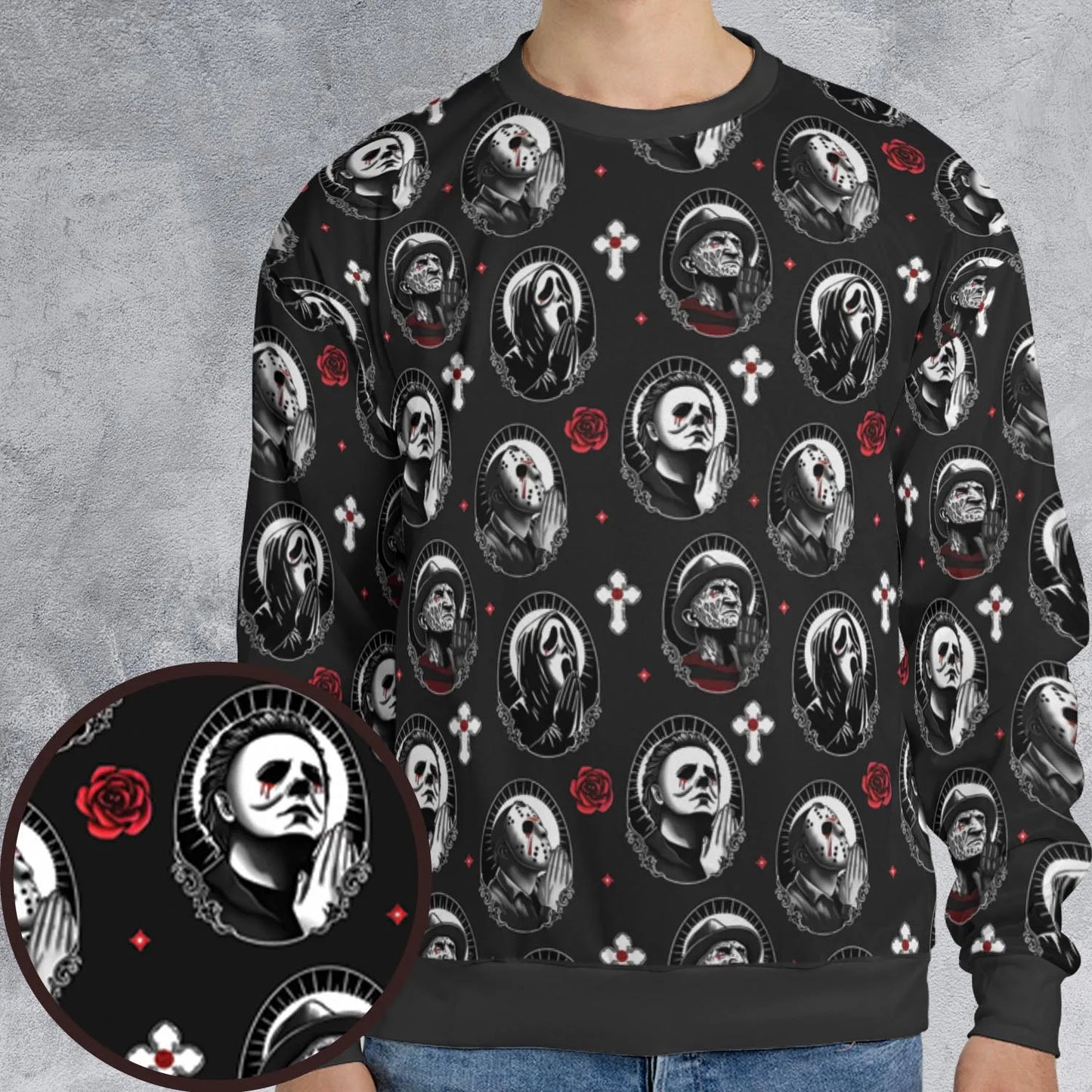 All-over Print Sweatshirt - 77HW4YGA