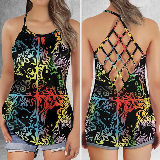 Criss Cross Tank Top - WM7UBQTM