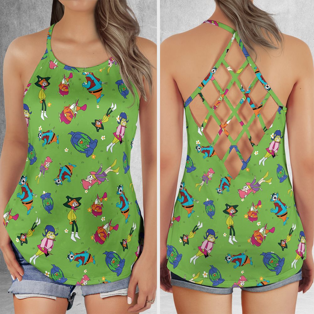 Criss Cross Tank Top - NNS8UFZZ -  - 1