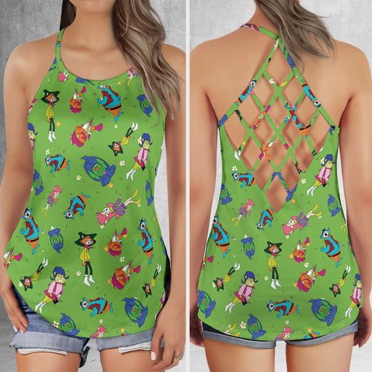 Criss Cross Tank Top - NNS8UFZZ -  - 1