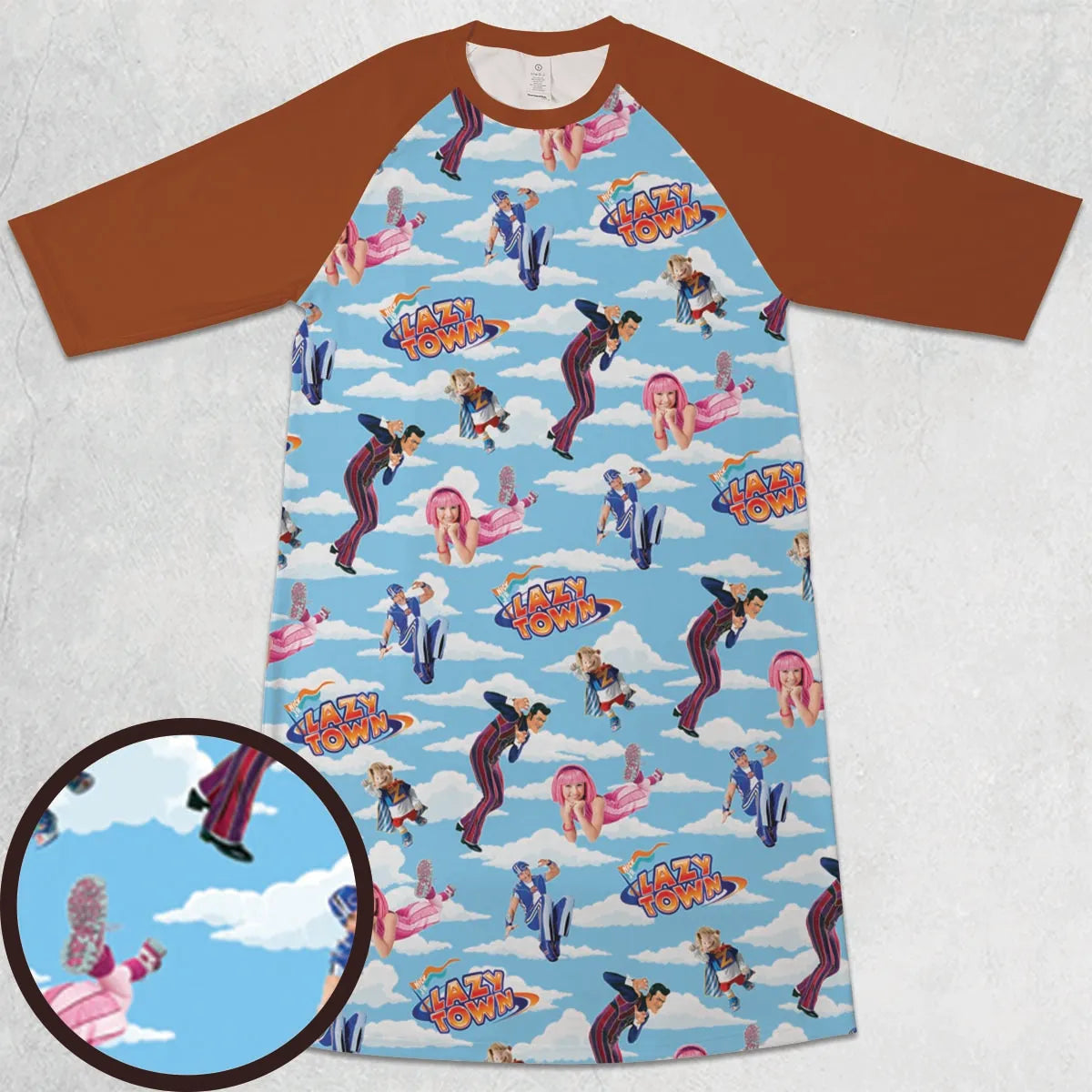 3/4 Sleeve Raglan Dress - 2Z46EQ8F