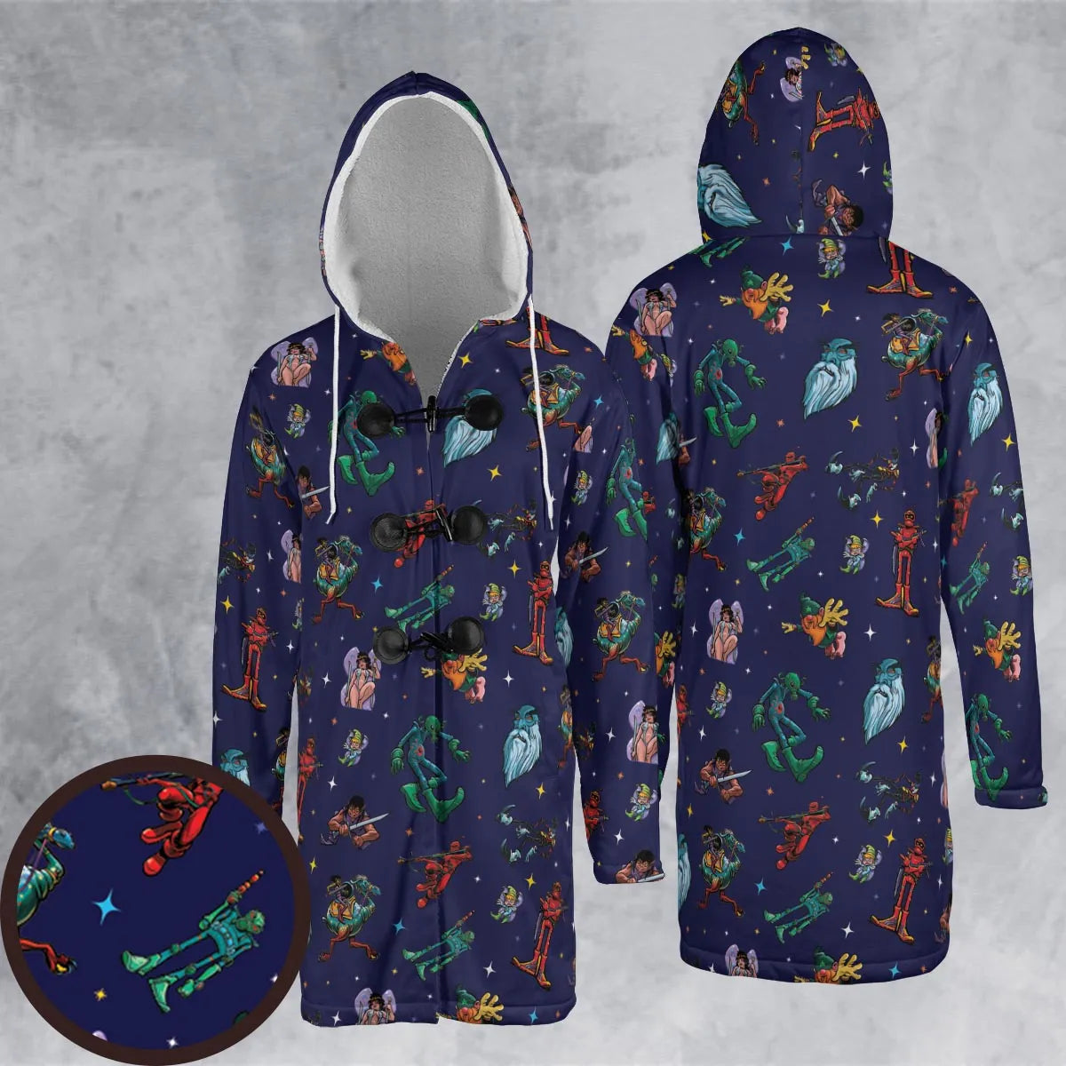 Hooded Cloak Coat - 8WEJQRXR