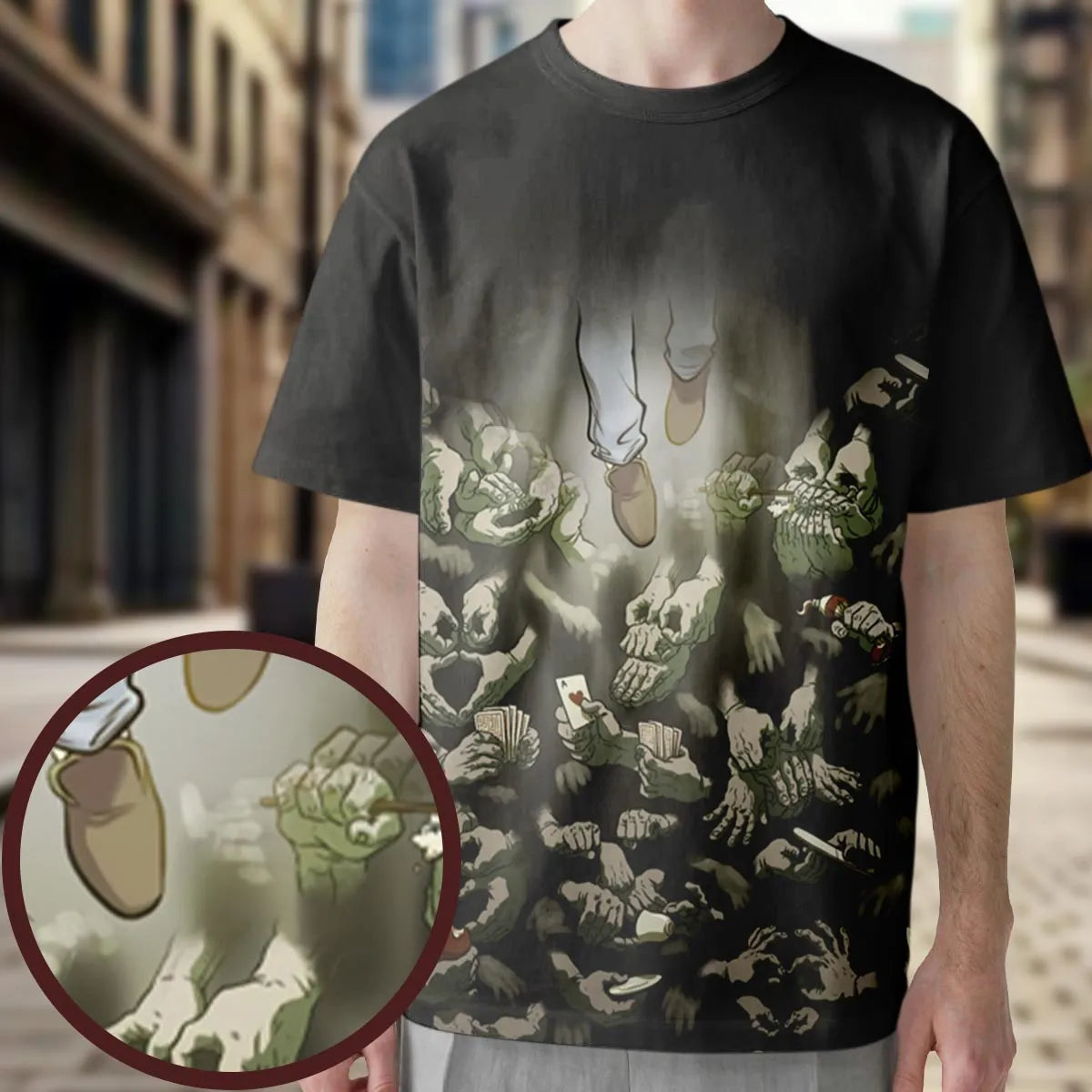 All-Over Print Unisex T-Shirt - FPNK5HT8