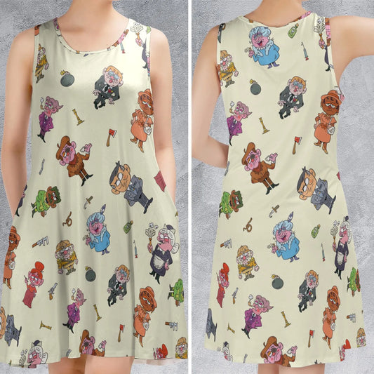 Sleeveless Dress - L8XLW33T