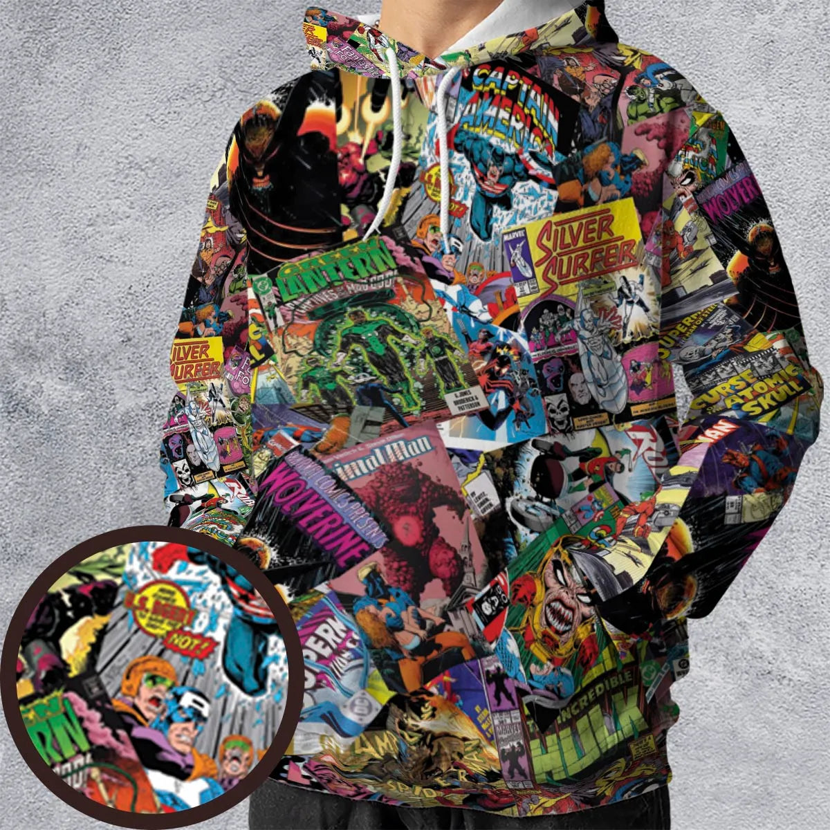 All-over Print Hoodie - SWZUHERV