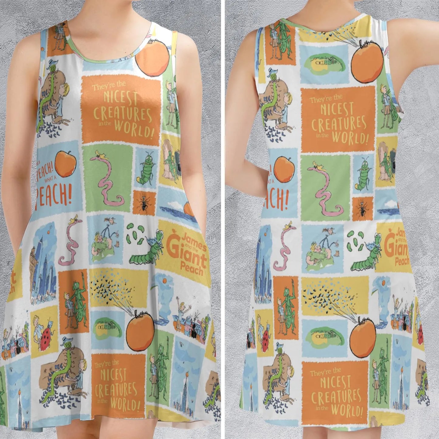 Sleeveless Dress - KCPYKNXB