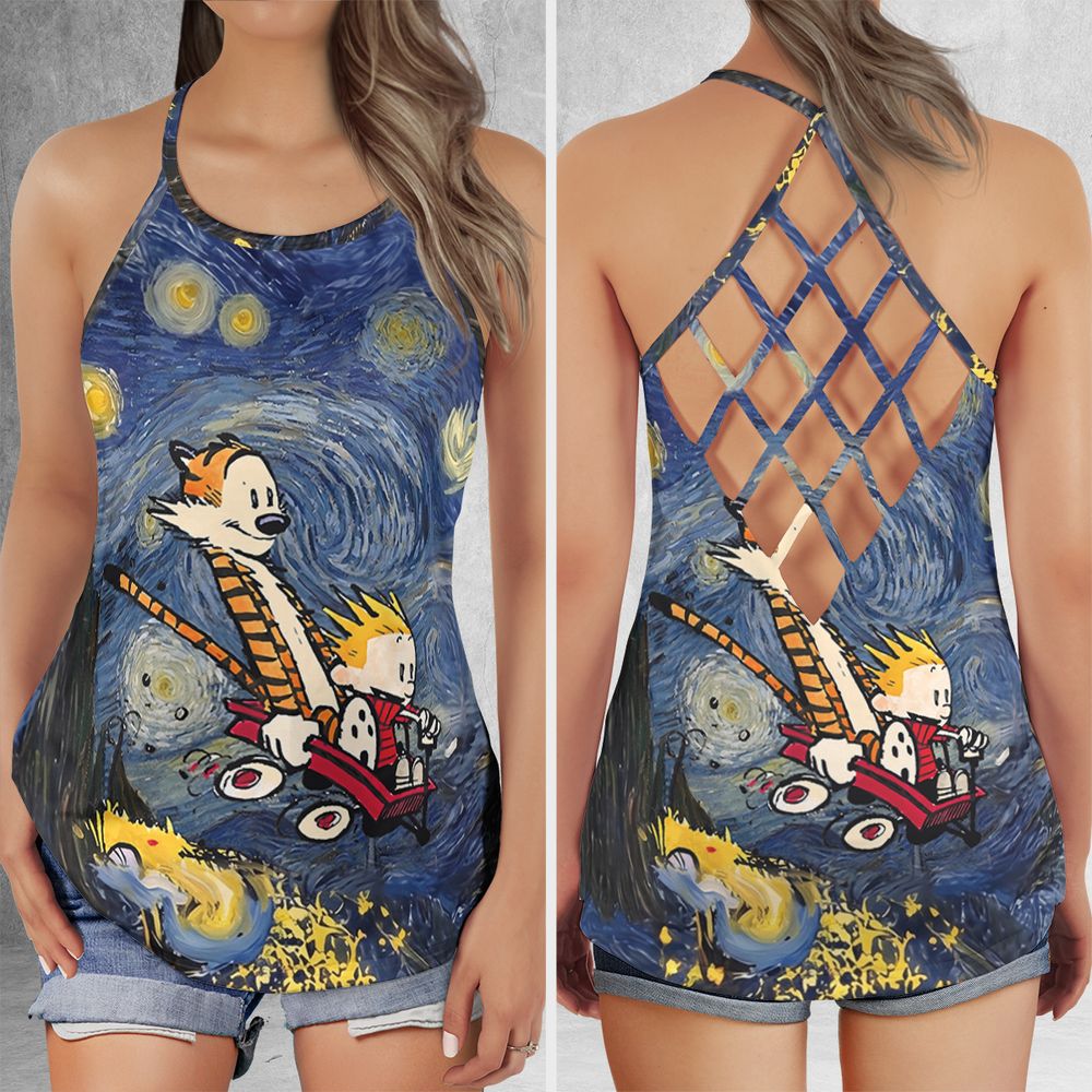 Criss Cross Tank Top - 23XBQXD7 -  - 1