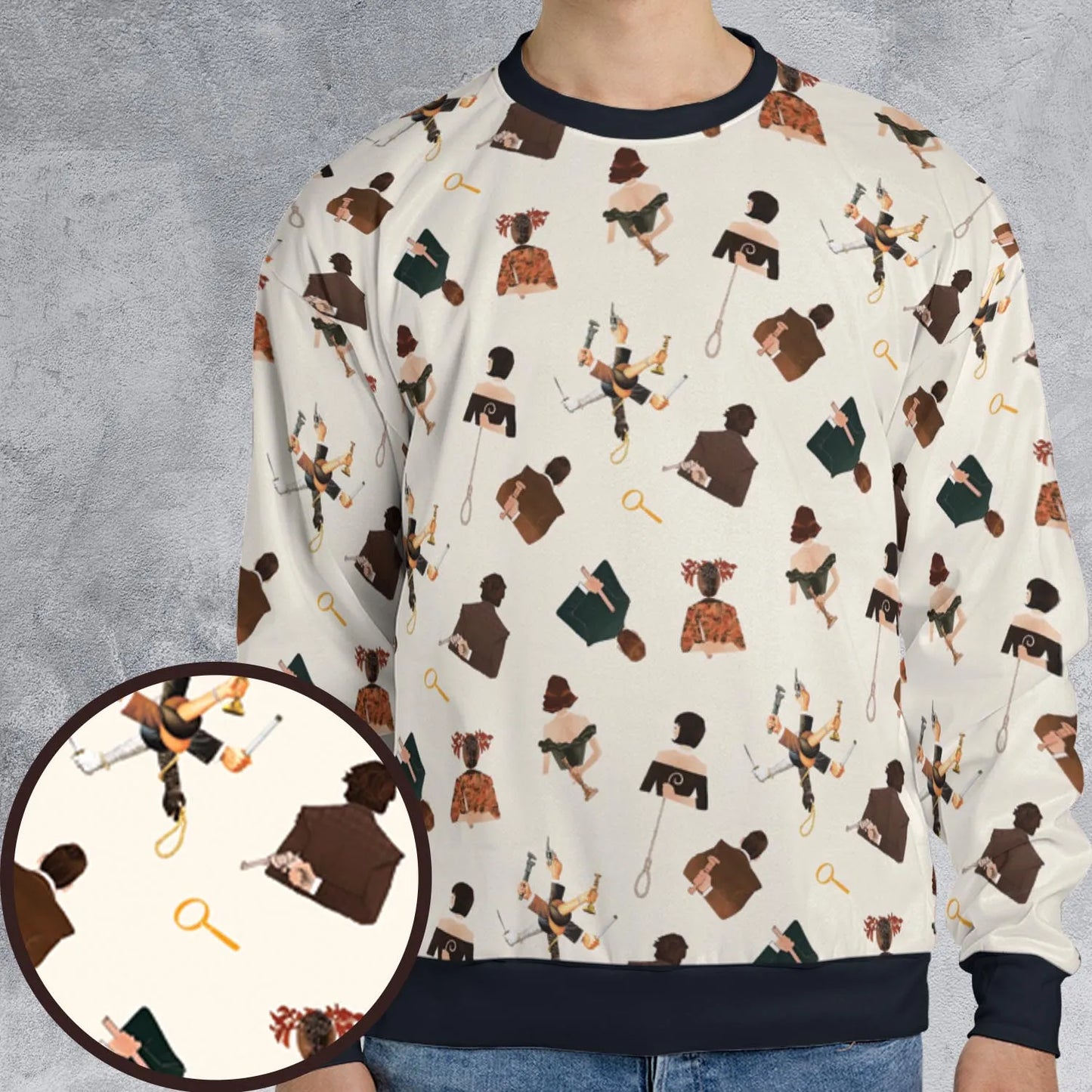 All-over Print Sweatshirt - PZ8697VM