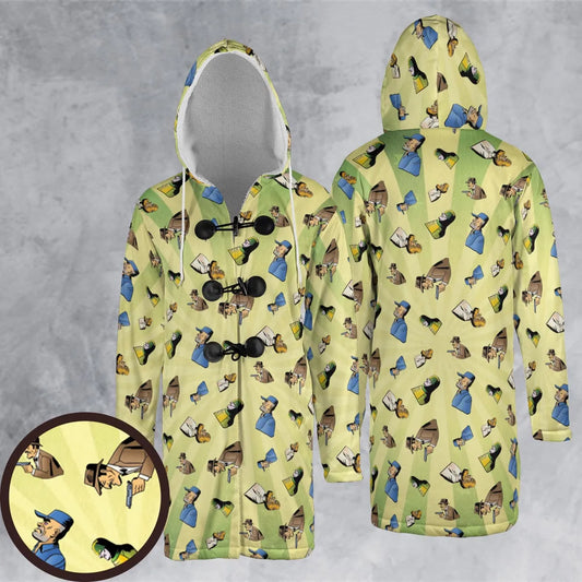 Hooded Cloak Coat - 3HUUEZD3