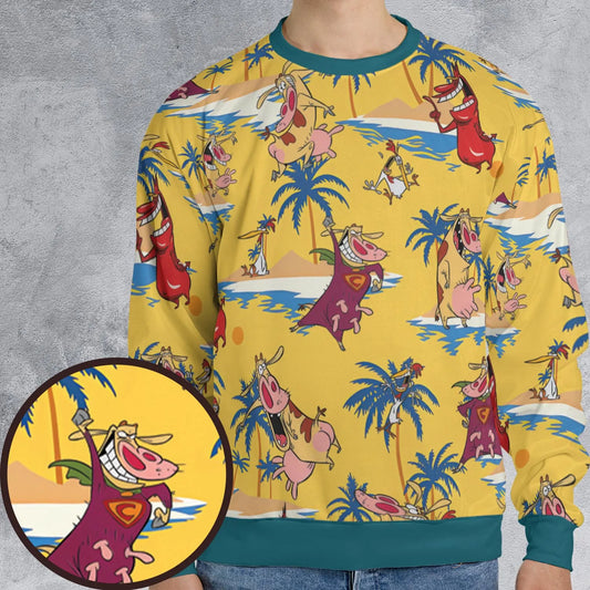 All-over Print Sweatshirt - P8N4KG58