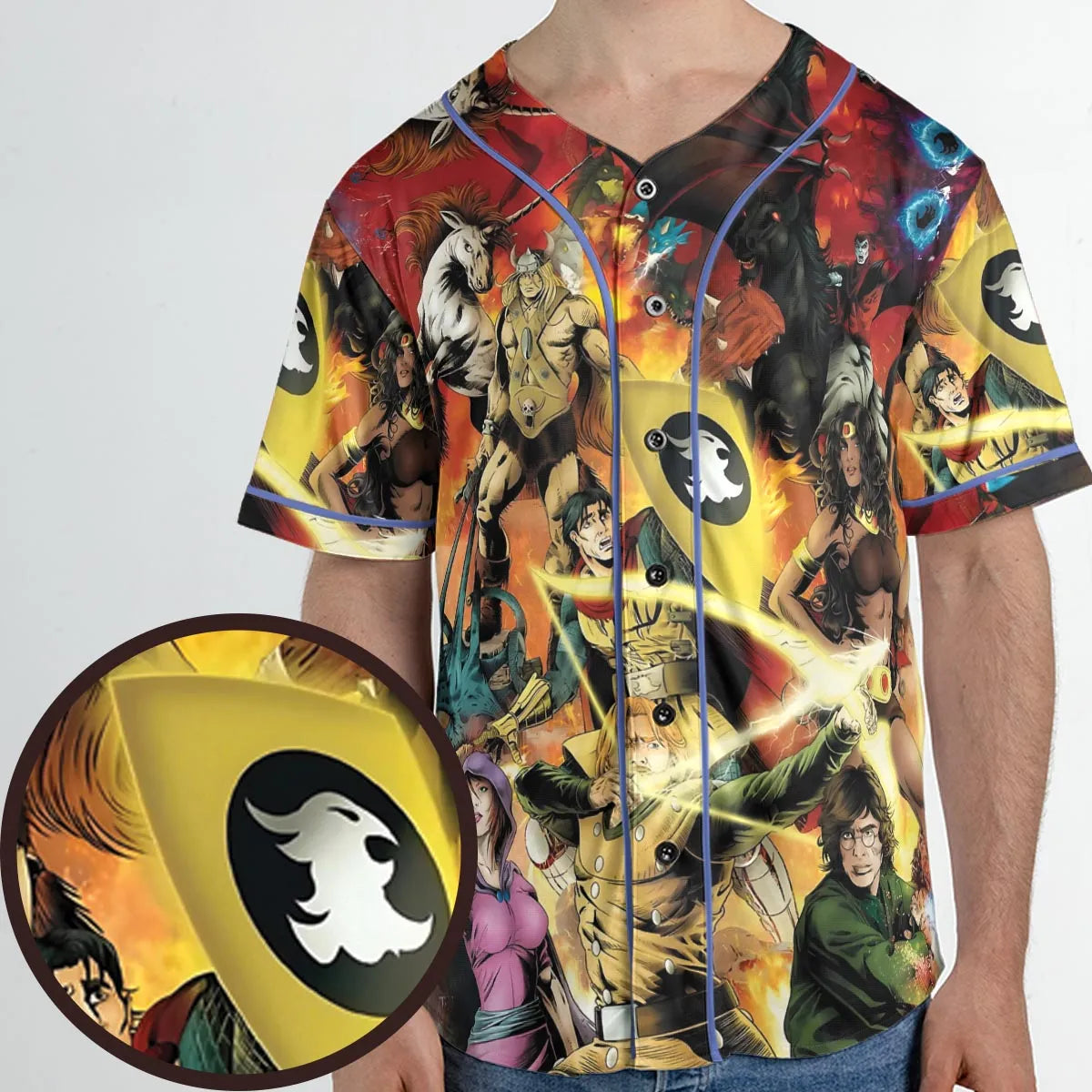 Unisex Baseball Jersey - EFBBPH4D