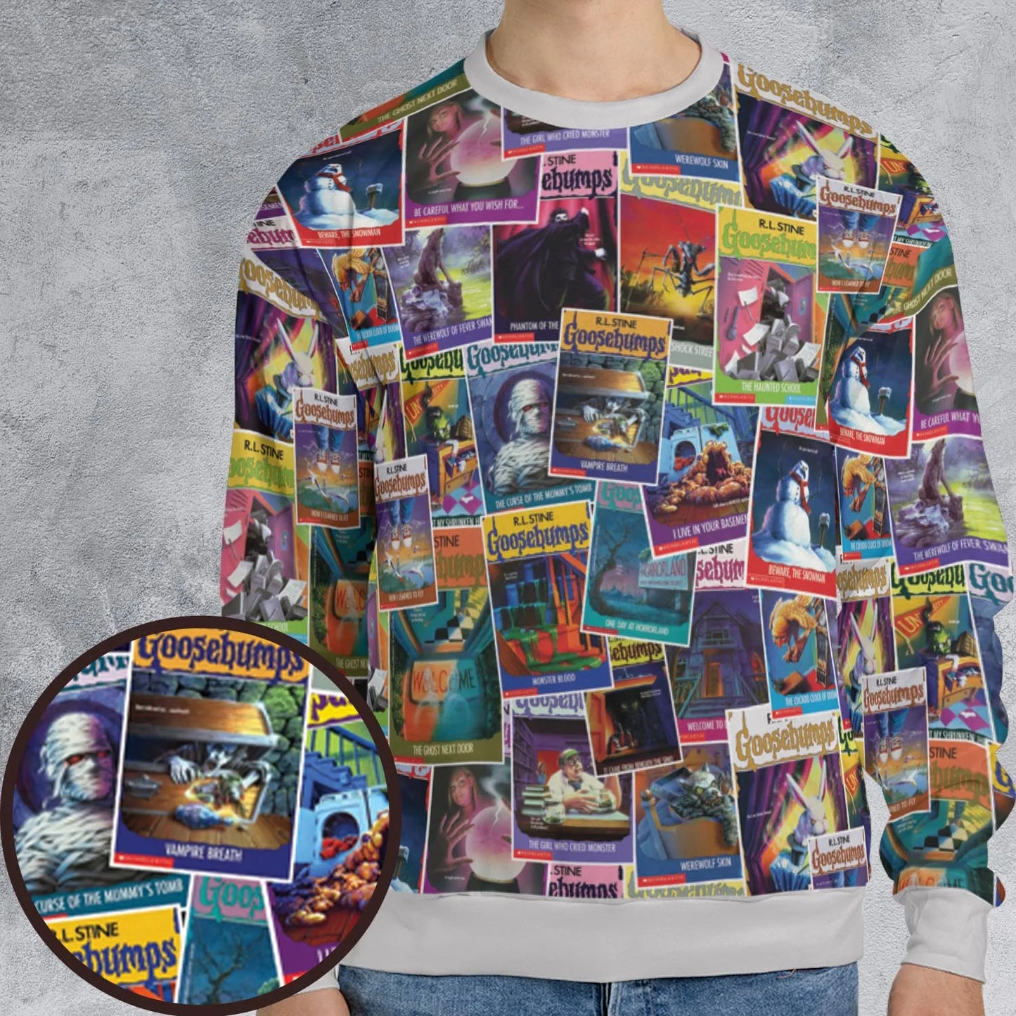 All-over Print Sweatshirt - KLRZHYZT