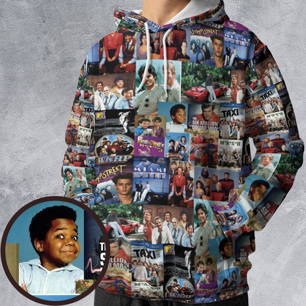 All-over Print Hoodie - D3Q31ALU -  - 1