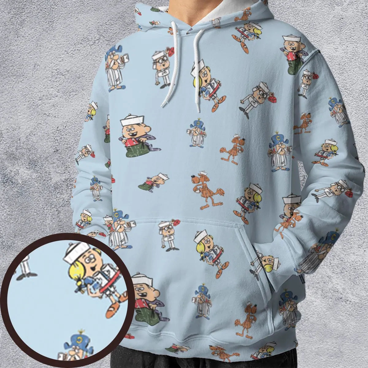 All-over Print Hoodie - 3ZFZ8HBH
