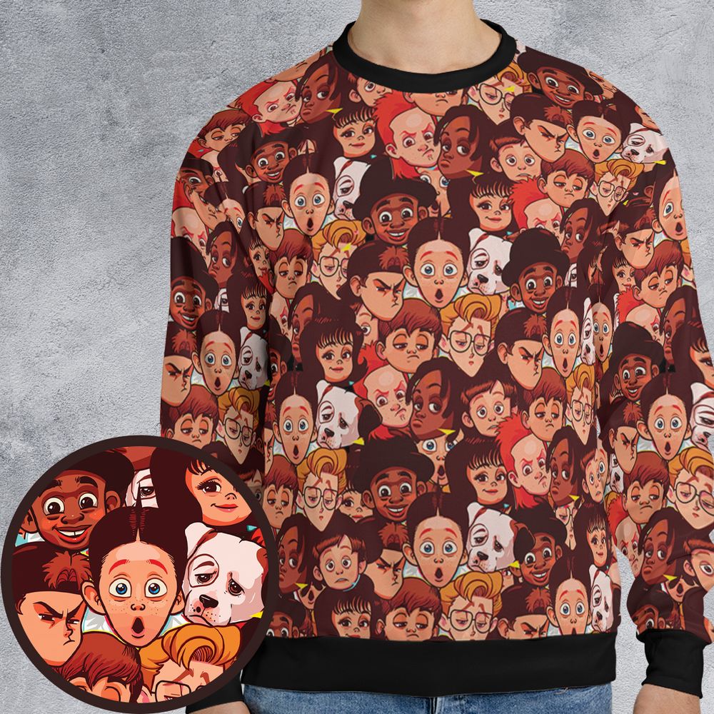 All-over Print Sweatshirt - 4MT7LAEJ -  - 1