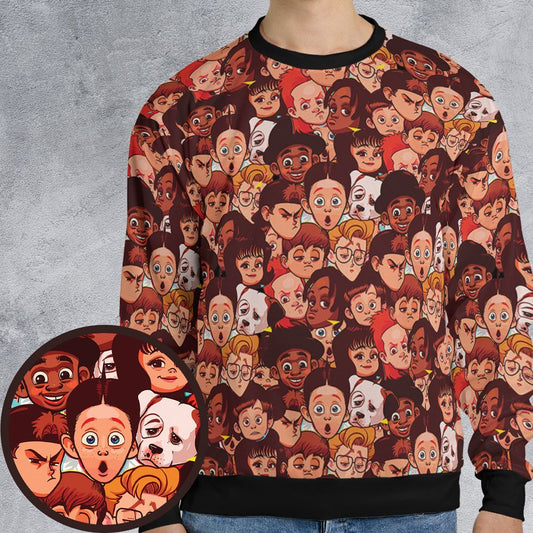 All-over Print Sweatshirt - 4MT7LAEJ -  - 1