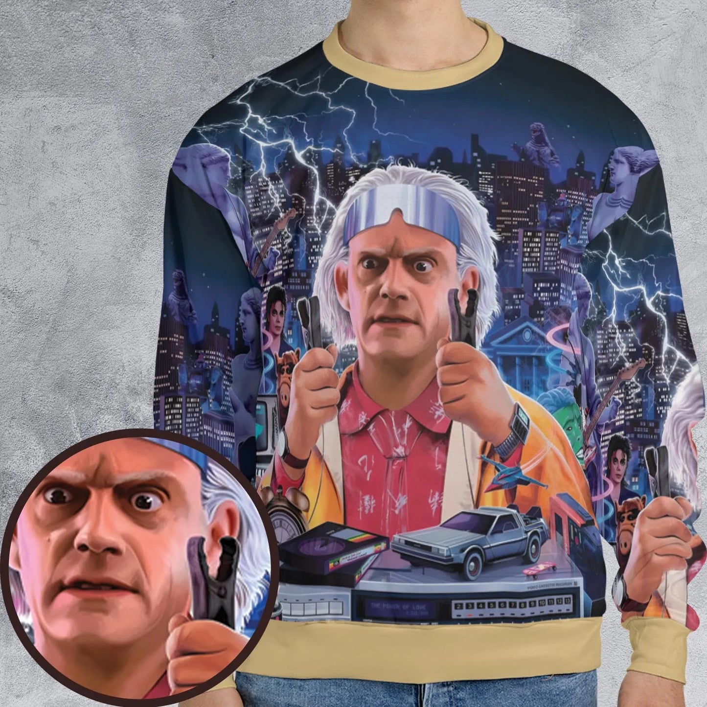 All-over Print Sweatshirt - EH4DCERV