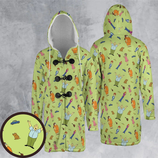 Hooded Cloak Coat - ST2B8EHN