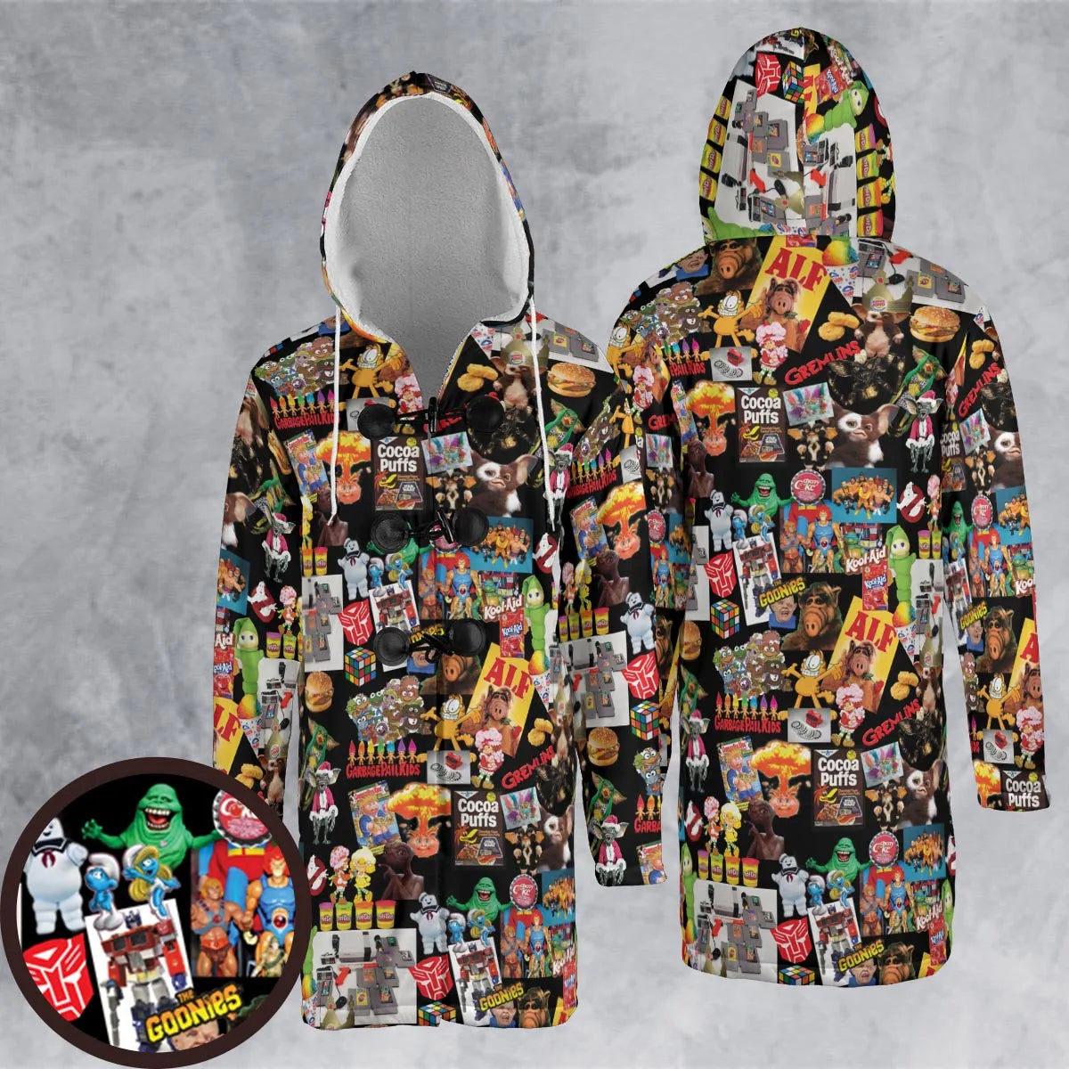 Hooded Cloak Coat - U6METRM3