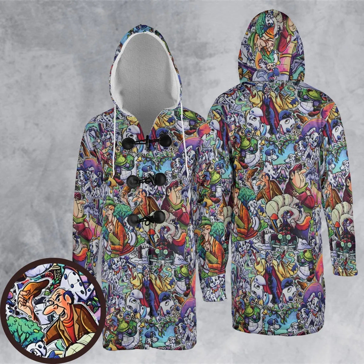 Hooded Cloak Coat - L833QUYH