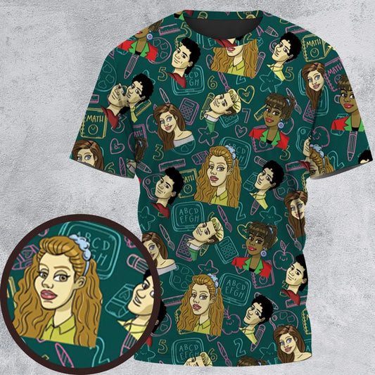 All-Over Print Unisex T-Shirt - V84U4AGS