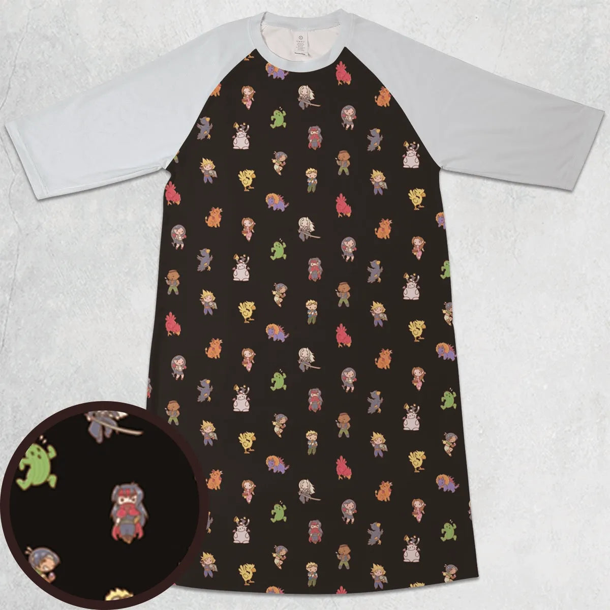 3/4 Sleeve Raglan Dress - FQ6Z1SP6