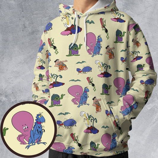All-over Print Hoodie - MZAXH3US -  - 1
