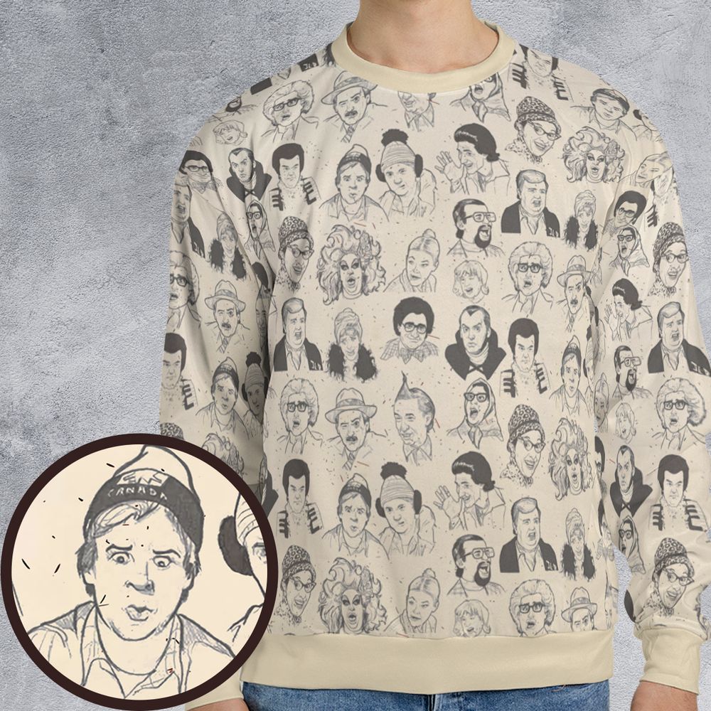 All-over Print Sweatshirt - J1LZ4KCR -  - 1
