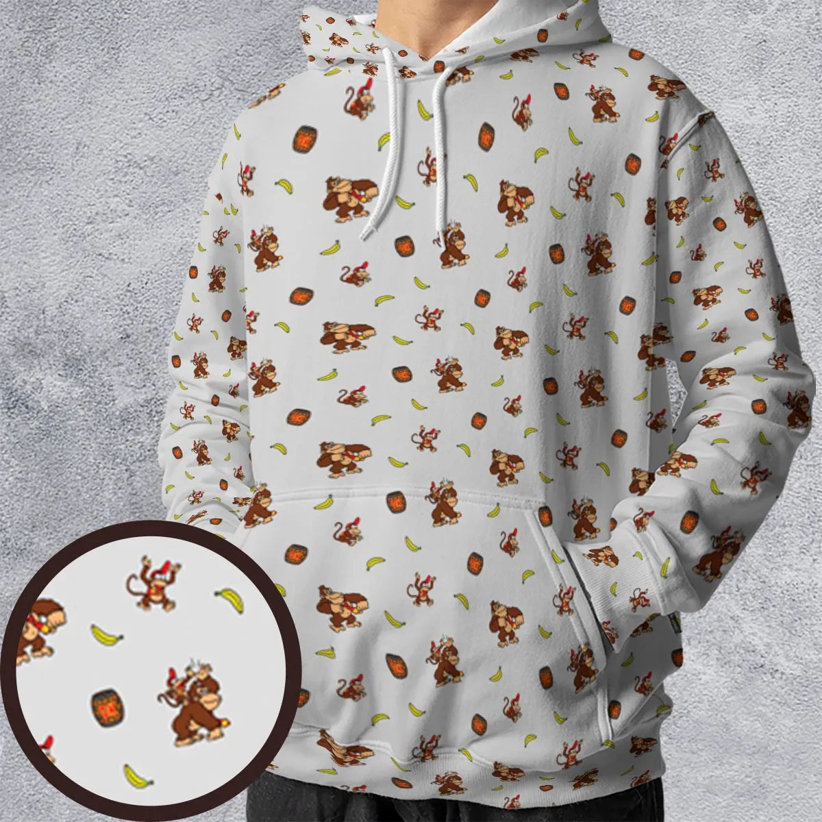 All-over Print Hoodie - K47N3R7K