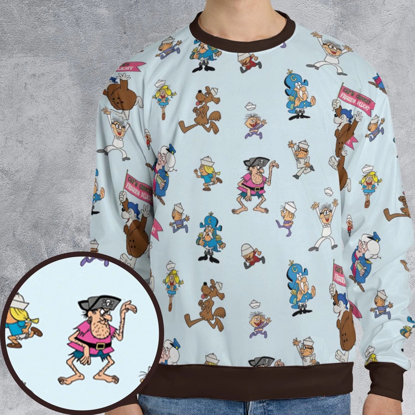 All-over Print Sweatshirt - BN2RWSCT
