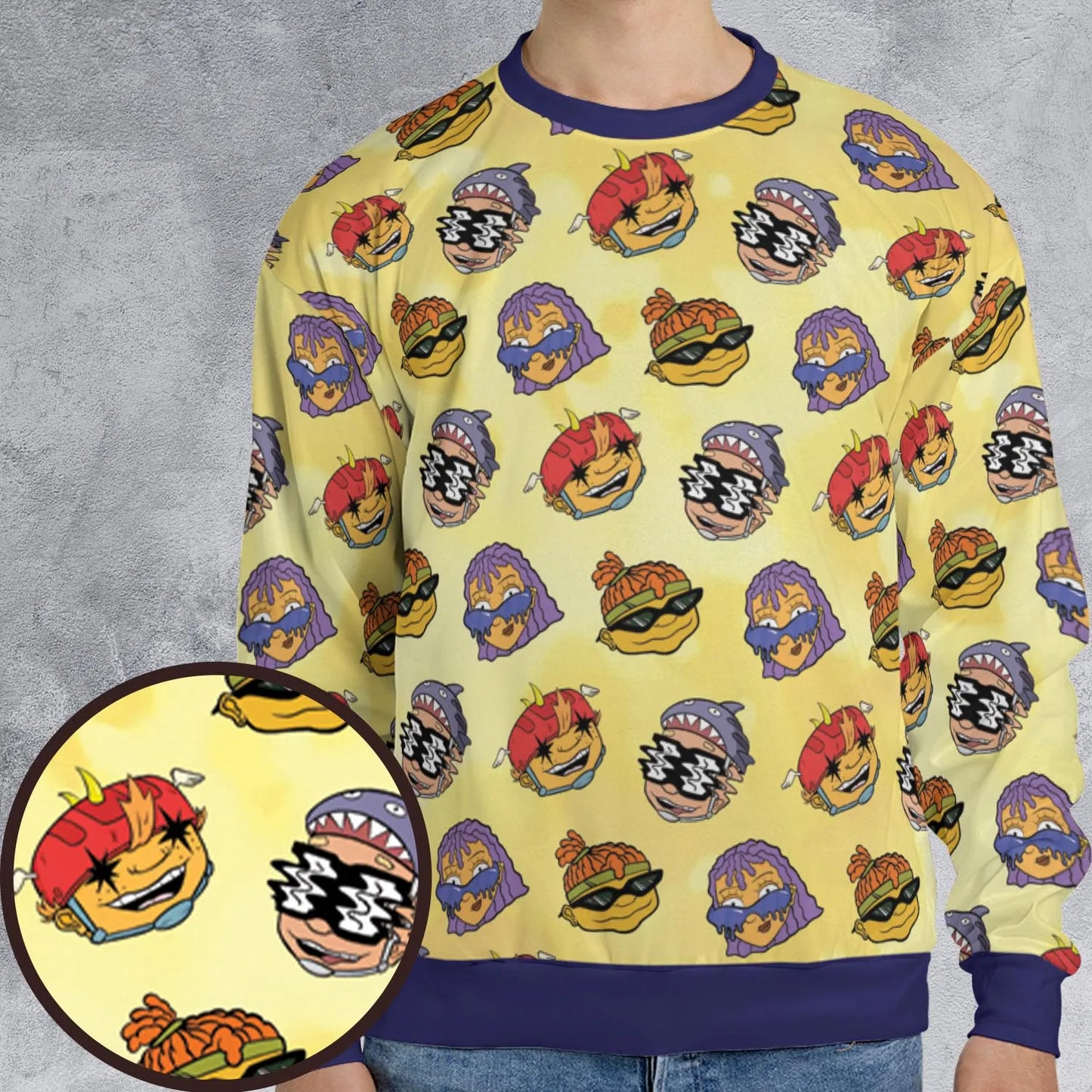 All-over Print Sweatshirt - CPLMABH5