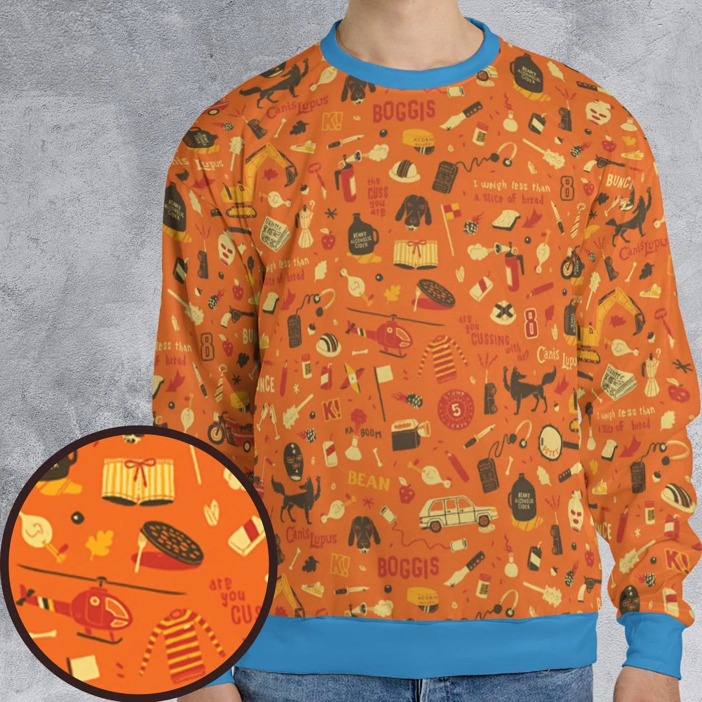 All-over Print Sweatshirt - AG98VPLF