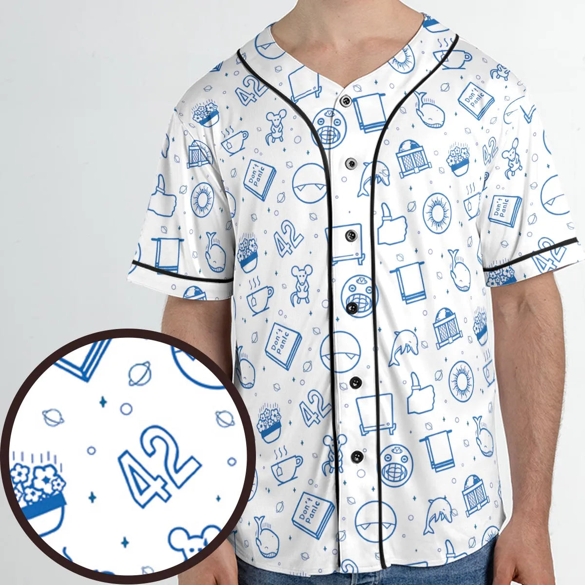 Unisex Baseball Jersey - 687VC43P