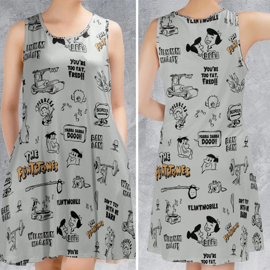 Sleeveless Dress - V8AG76P7