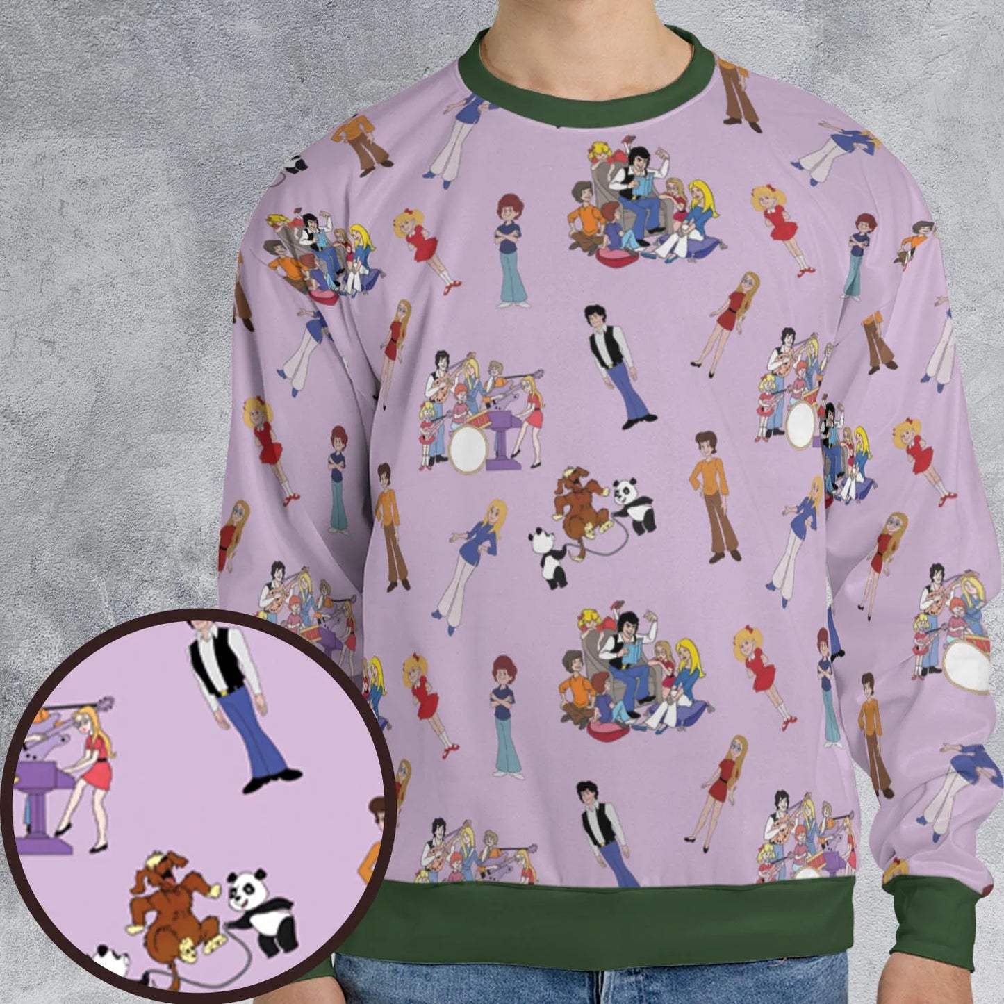 All-over Print Sweatshirt - DSQL6AJ4