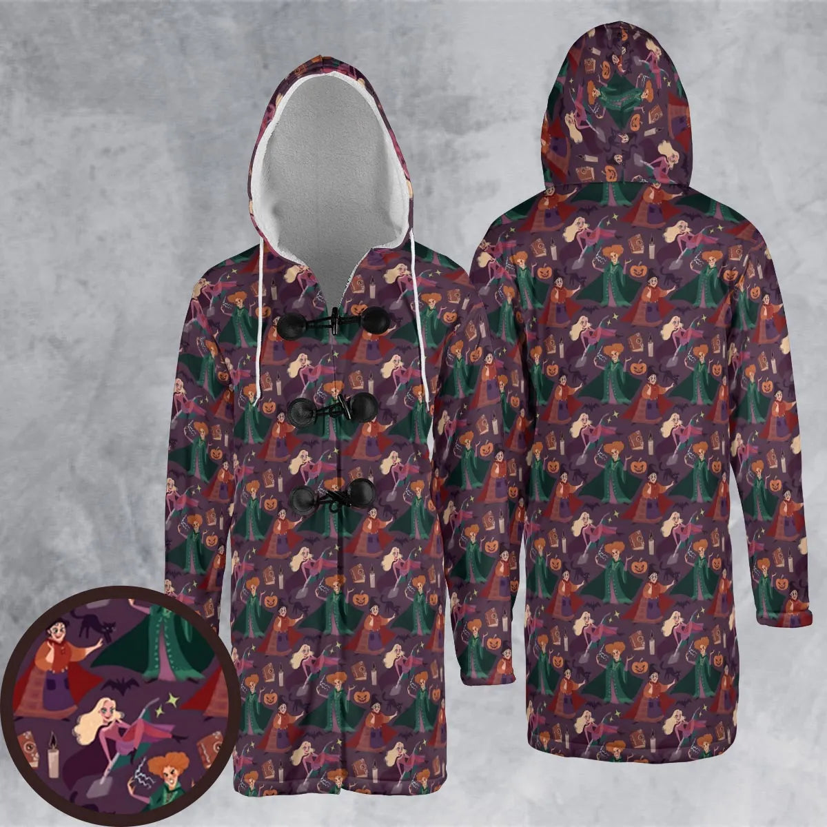 Hooded Cloak Coat - TVQFDVNB