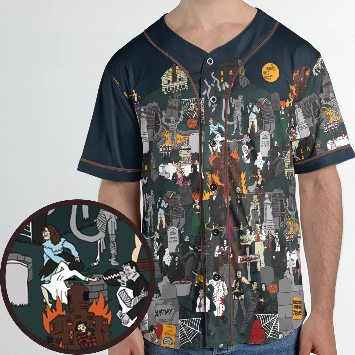 Unisex Baseball Jersey - DT6WVMF5