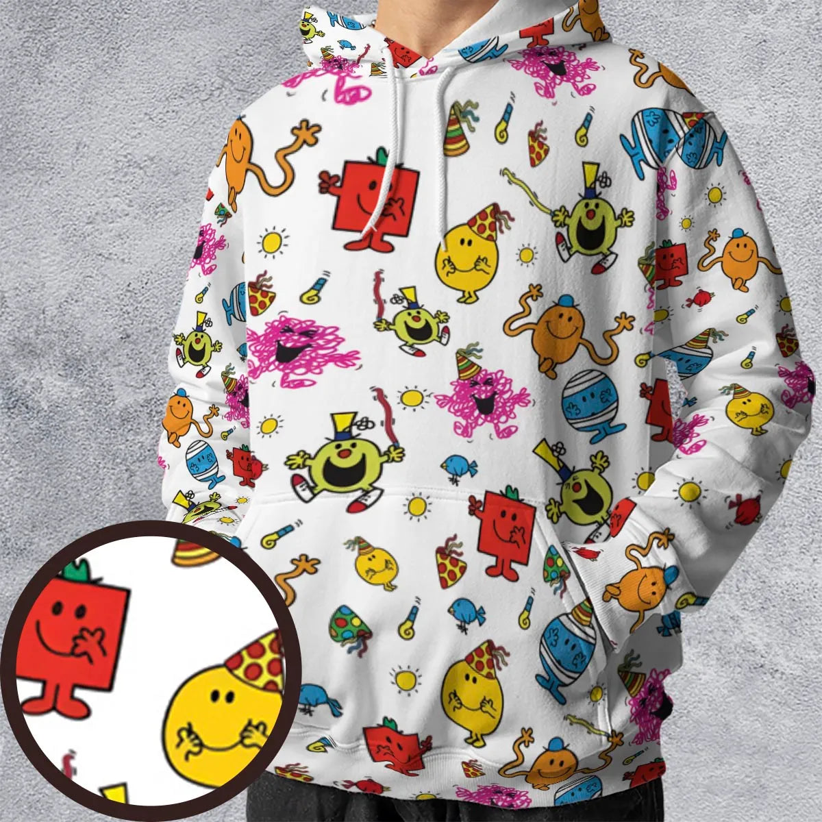 All-over Print Hoodie - 5V9U98PK