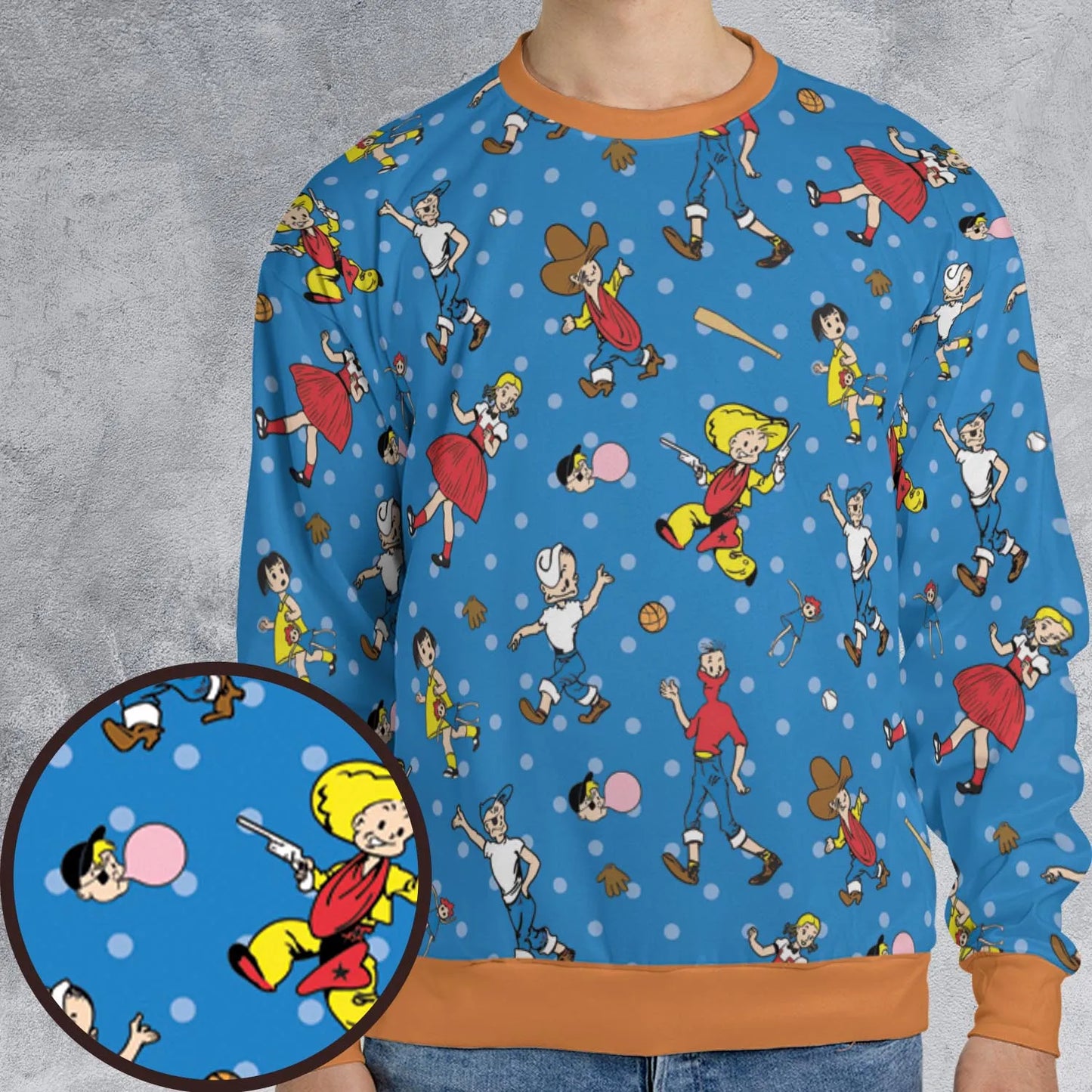 All-over Print Sweatshirt - MJ8C1TKS