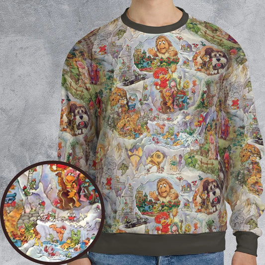 All-over Print Sweatshirt - ZXNU6WUB